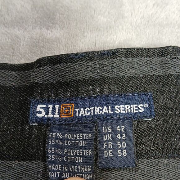 5.11 511 Tactical Pants Mens 42x33 Navy Utility Stretch Gusset PDU Class A Twill - Picture 2 of 15